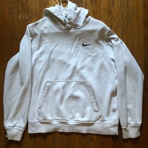 Mens White Nike Hoodie